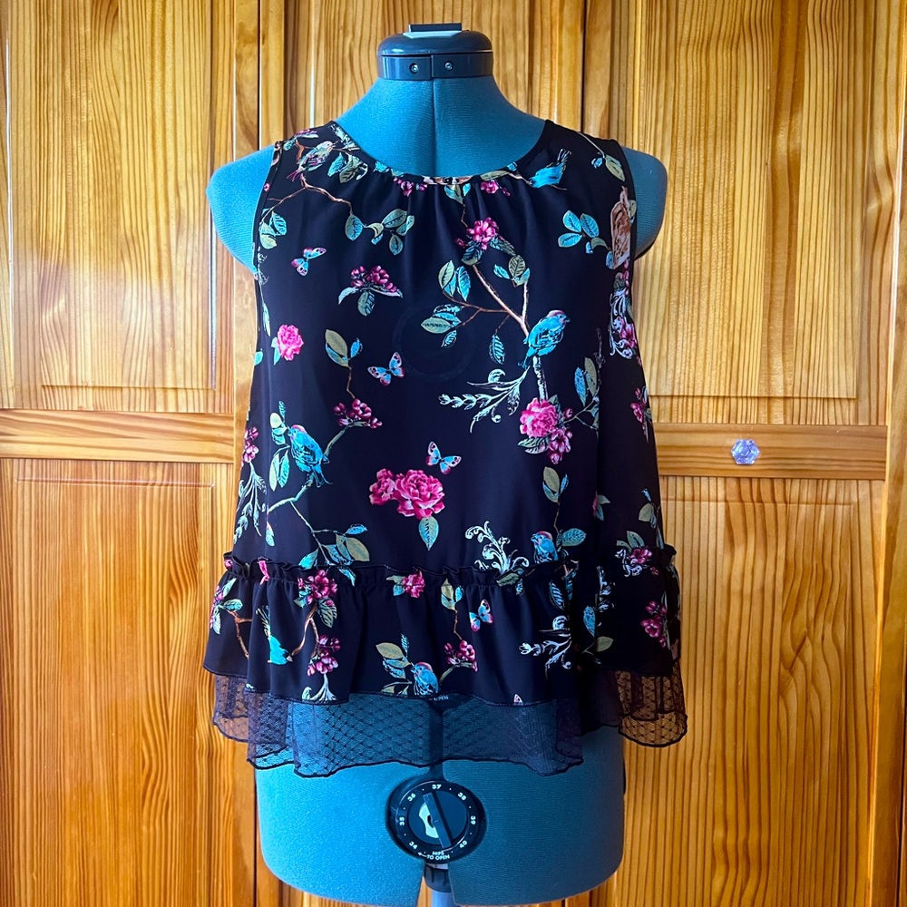 Lauren Conrad Disney Snow White Collection Tank Blouse BNWT Size Small